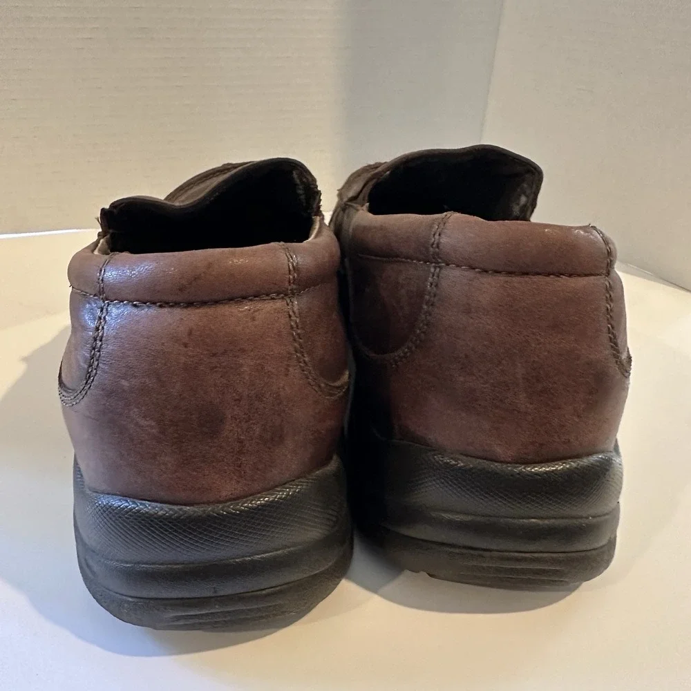 Dansko Wayne Loafers Clogs‎ Shoes Men's Size 48 / 11.5-12 US Brown Leather